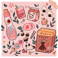 Anime drawings sketches cute drawings pretty art cute art epic art cartoon art styles kawaii art art reference poses aesthetic art. Cute Food Drawing Aesthetic Novocom Top