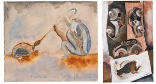 He was married to elisa ramírez, olga de pav vicente and trine ellitsgaard. Painting Of The Week Francisco Toledo Frog Painting Of The Week