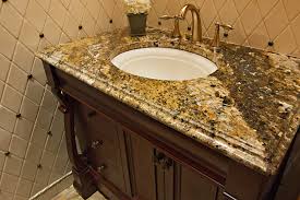 Granite is most popular material used to make bathroom countertop. Why Choose A Granite Countertop For Bathroom Vanity