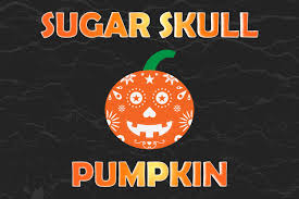 You can either have a go at making one yourself, or getting one ready made. Smiling Sugar Skull Pumpkin Graphic By Frazella Designs Creative Fabrica