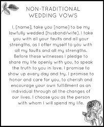 Modern Non Traditional Wedding Vows Traditional Wedding Vows Wedding Vows Nontraditional Wedding