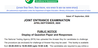 You will see a new page on the screen where you have to select the jee main 2020 previous year paper. Jee Main 2020 Nta Released The Question Paper And Answer Key For Candidates To Challenge My Exam Edublog Of Allen Career Institute