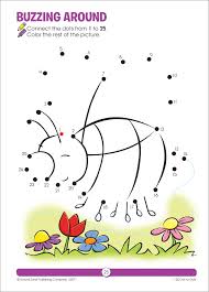 This coloring activity will teach your kid to identify and associate shapes and colors with objects. School Zone Numbers 1 25 Dot To Dots Workbook 32 Pages Ages 3 To 5 Preschool To Kindergarten Connect The Dots Numerical Order Counting And More School Zone Get Ready Book Series School