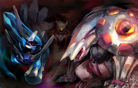 This is a fight between dialga,palkia, giratina and arceus !! Giratina Arceus Dialga Palkia And Giratina Pokemon Drawn By Gn Danbooru