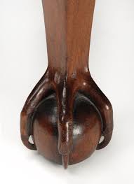 The Ball And Claw Foot Is A Distinctive Feature Of Newport Furniture Especially In Newport The Musculature Of T Wood Furniture Legs Clawfoot Carved Furniture