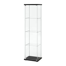 Detolf Glass Door Cabinet Black Brown 16 3 4x64 1 8 Ikea Glass Cabinet Doors Glass Cabinets Display Ikea Detolf