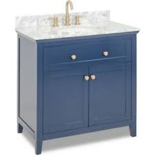 Another way to add navy blue into your bathroom is to paint the cabinets or vanity. Marble Blue Single Sink Vanity Bathroom Vanities For Sale Ebay
