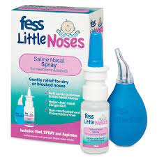 Saline drops for babies in nigeria. Fess Little Saline Nose Spray Aspirator For Newborns Babies For Nose Block 15ml Ebay