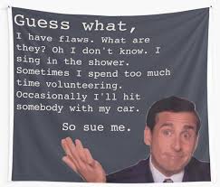 Michael Scott Quotes Tapestry By Claire Andrews Best Office Quotes Michael Scott Quotes Work Quotes Funny