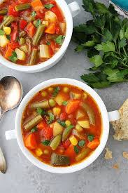 Homemade Vegetable Soup Is Easy To Make At Home And So Much Better Than Canned Soup Soup Homemade Vegetable Soups Easy Vegetable Soup Vegetable Soup Recipes