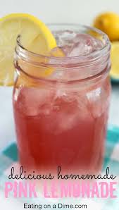 Pink Lemonade Recipe How To Make Pink Lemonade Recipe Lemonade Recipes Homemade Lemonade Recipes Pink Lemonade Recipes