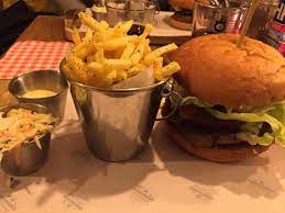 While there may be a lot of ingredients that go into completing this amazing burger, it is easy to make and utilizes simple ingredients. Pickles Burger Picture Of Firma Pickles Burgers Wines Utrecht Tripadvisor