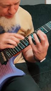 Kind of unusual warmup for tonight’s show in Peoria Illinois!, Strandberg  Guitars #guitartapping #guitarpractice #dreamtheater