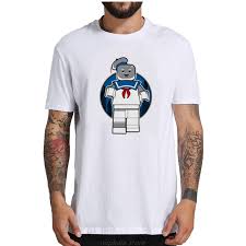 Ghost, busters, ghostbusters, marsh, mallow, marshmello, stay, puft, puffed, stay puft, stay puffed. Marshmallow Man T Shirt Comic Ghostbusters Retro Logo Real Sizes S 3xl T Shirts Short Sleeve Leisure Fashion Summer T Shirts Aliexpress