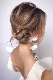 Adding braids to an updo is a super popular look right now. 40 Gorgeous Side Updo Wedding Hairstyles Weddingomania