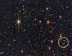 23 *international strange music day: Apod 2001 August 23 Distortion From A Distant Cluster