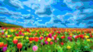 Check spelling or type a new query. Landscape Art Flower Field Fine Digital Art