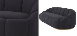 Диван Eichholtz Sofa Inger Black по цене 558 900 руб. купить в Москве с  доставкой по России. Артикул: 05.116741