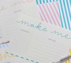 Recipe books, cards and binders. Printable Recipe Cards 12 Sets Of Free Templates