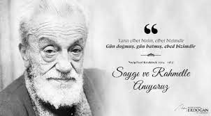 Necip fazıl kısakürek, 26 mayıs 1904 günü i̇stanbul'da doğdu. Cumhurbaskani Erdogan Dan Necip Fazil Kisakurek Paylasimi Son Dakika Haberleri