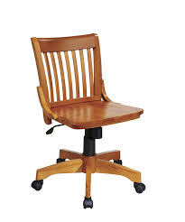 armless desk chair on casters kursi kursi kantor kayu