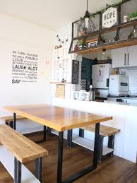 ベンチをdiy 2 4材でベンチを作りました リビングダイニングテーブルセット ダイニングテーブル diy キッチンベンチ