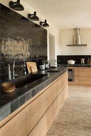 This is an example of a medium sized urban open plan kitchen in sussex with a belfast sink, shaker cabinets, grey cabinets, wood worktops, green. 320 Best Black Kitchen Cabinets Ideas Black Kitchens Black Kitchen Cabinets Kitchen Design