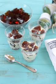 Boozy Vietnamese Coffee Jelly Shots Coffee Jelly Jelly Shots Coffee Jello Recipe