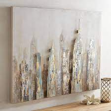 Check spelling or type a new query. Metal City Skyline Art Pier 1 Imports Pier One Wall Art City Painting Nature Canvas Painting