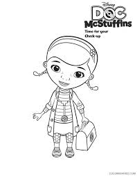 Discover these free fun and simple doc mcstuffins coloring pages for children. Printable Doc Mcstuffins Coloring Pages For Kids Coloring4free Coloring4free Com
