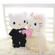 Mr Mrs Hello Kitty Hello Kitty Plush Cat Plush Toy Hello Kitty Items