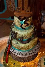 The Hunt Is Over Camo Wedding Cakes Country Wedding Cakes Funny Grooms Cake
