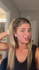 Gameday hair tutorial!! #goldengirl #gg #fyp #student #gamedayhair #hair  #tutorial #fyp