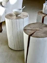 36 Amazing Diy Log Ideas Decor Log Side Table Wood Stool