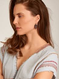 Earrings INDIA Snakewood