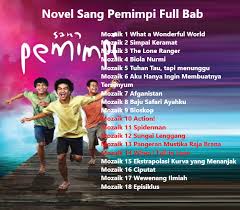Sepuluh murid baru adalah cerita ini menggunakan alur maju, sehingga setiap kisah yang diceritakan menimbulkan rasa penasaran yang akan kelanjutannya. Ringkasan Novel Sang Pemimpi Per Bab Karya Andrea Hirata