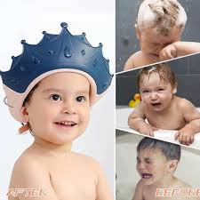 Gorro de ducha bebe gorro de champú infantil visera protección reutilizable  de silicona suave segura impermeable ajustable lavarse el cabello sin  Irritarse los ojos y orejas en baño (Rosa) : Amazon.com.mx: Belleza
