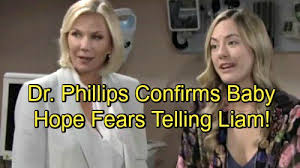 Will the rest of the ultrasound go smoothly? Celeb Dirty Laundry On Twitter The Bold And The Beautiful Spoilers Hope Turns To Dr Phillips For Pregnancy Confirmation Fears Telling Liam About Baby Https T Co Doyddnveql Https T Co Traf8bdo8o