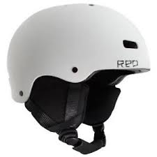 Details About Burton Red Trace Grom Youth Snowboard Helmet S White
