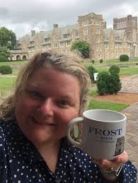 You voted, and we listened! Thanks to everyone who nominated Lindsay Norman  to take a selfie with the ONE MUG TO RULE THEM ALL! Order your collectible  Frost Chapel mug by 11:59