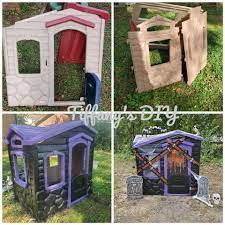 Halloween Playhouse Diy Halloween Outdoor Decorations Scary Halloween Decorations Diy Halloween Decorations