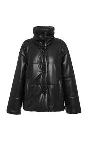 Hide Vegan Leather Puffer Coat By Nanushka Now Available On Moda Operandi Nanushka Leather Puffer Jacket Fashion