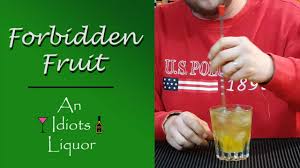 Sweet and sour mix is good. Forbidden Fruit W Jim Beam Apple Bourbon Recipe Youtube