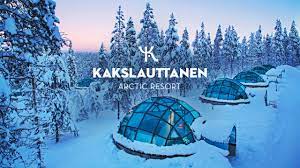 Resort with million stars in the arctic wilderness. Official Kakslauttanen Arctic Resort In Wintertime Youtube