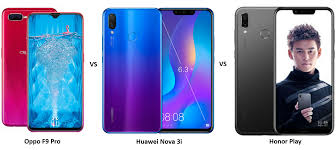Comparativa huawei nova 3 vs huawei nova 3i. Oppo F9 Pro Vs Huawei Nova 3i Vs Honor Play Which Is A Better Buy Of The Three Versus By Compareraja