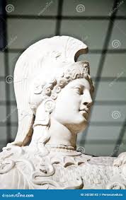 Athena Goddess Wisdom War Ancient Greece Stock Photos