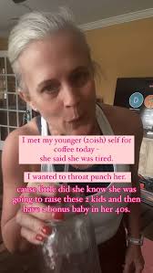 You don’t even know tired yet sis 😂, Postpartum + perimenopause = a whole  other level of all the things. , But seriously