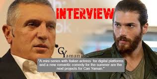 📌📌📌INTERVIEW 💞FARUK: ''A mini-series with Italian actress for digital  platforms and a new romantic comedy for the summer are the next projects  for Can Yaman.''💞 What Faruk Turgut said for Can Yaman .... ........
