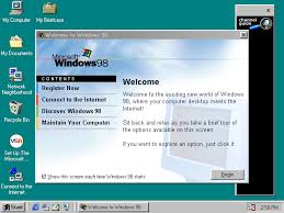 Guidebook Screenshots First Run Windows 98 Computer History Windows
