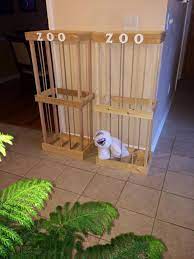 Stuffed Animal Zoo Cage Storage Idea For Kids Rooms Kids Storage Kids Room Diy Kids Toys